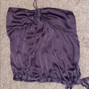 🔥2 -$25🔥Janice Jaraicie plum halter med worn 1*